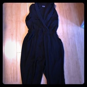 Sparkle and Fade black jumpsuit